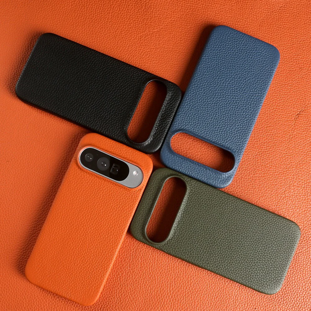 [Magsafe Compatible] Google Pixel 10 / Pro / XL - Premium Cowhide Drop Proof Genuine Leather Series Case - Image 2