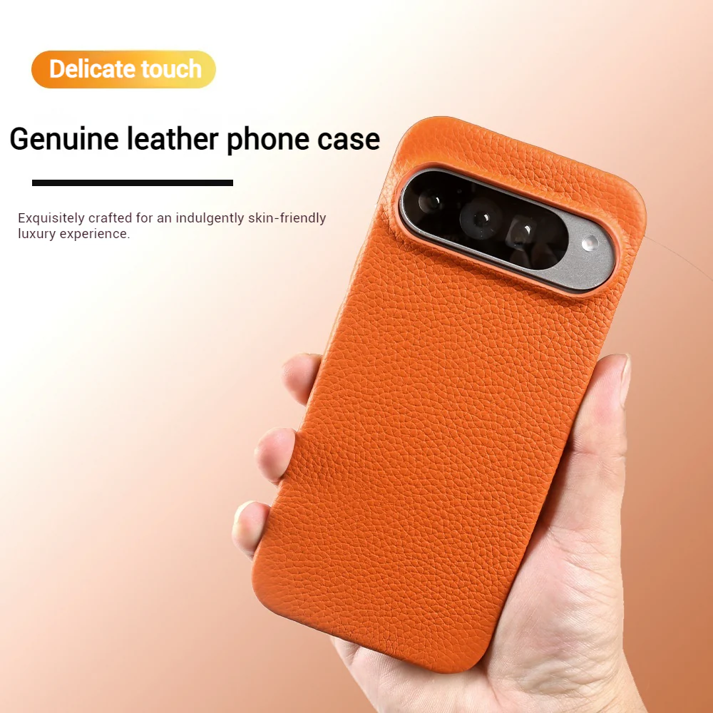 [Magsafe Compatible] Google Pixel 10 / Pro / XL - Premium Cowhide Drop Proof Genuine Leather Series Case - Image 7