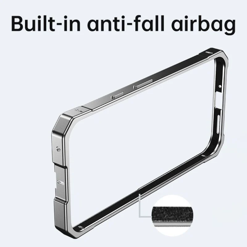 [Magsafe Compatible] Google Pixel 9/Pro/XL Matte Snap-on Metal Edge Case - Image 5