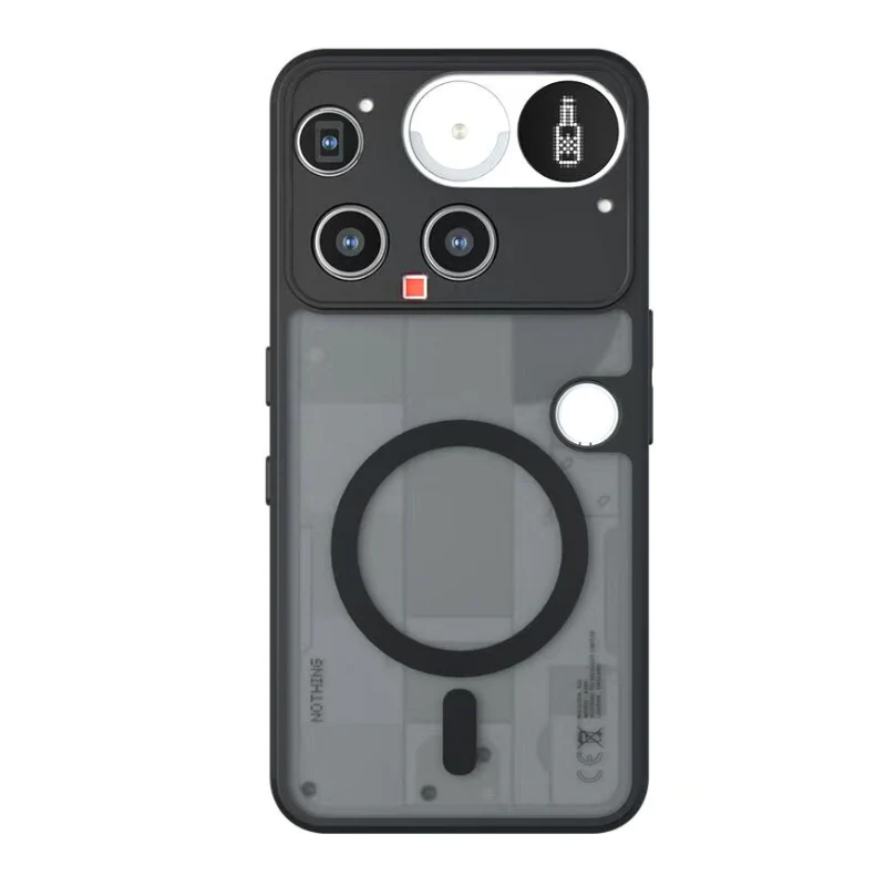 [Magsafe Compatible] Nothing Phone (3) - Translucent Matte Shockproof Essential Case