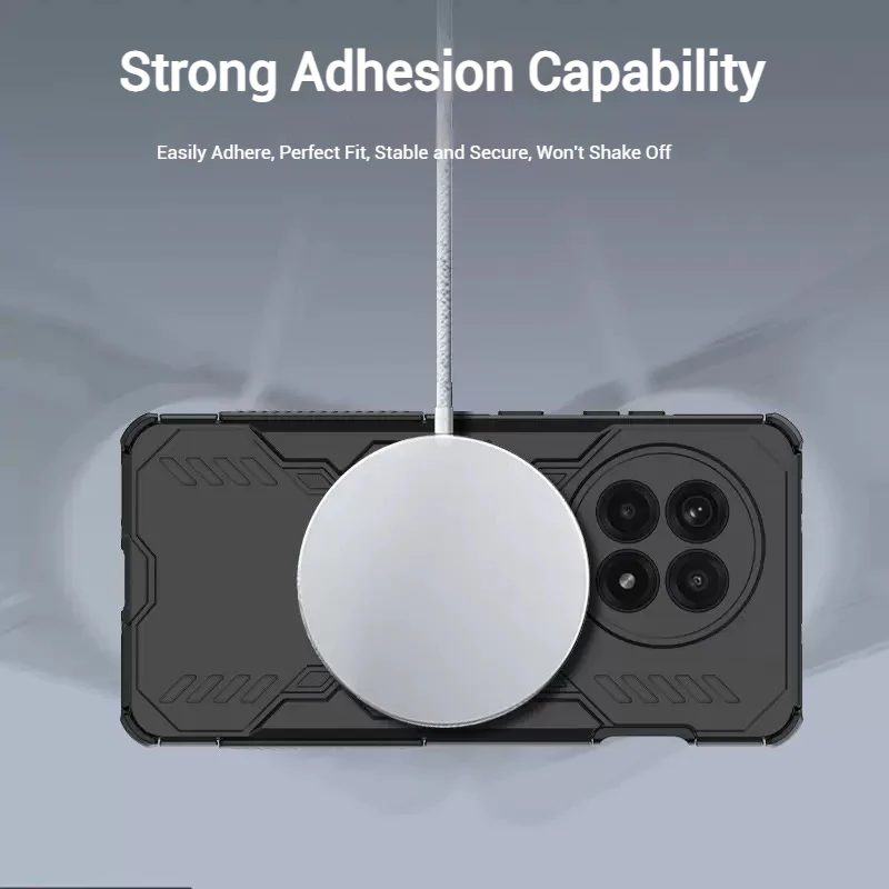 [Magsafe Compatible] OnePlus 13 PC + TPU Magnetic Butterfly Armor Case With Hollow Heat Dissipation - Image 4