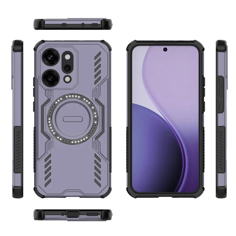 [Magsafe Compatible] OnePlus 15 5G PC + TPU Magnetic Butterfly Armor Case With Hollow Heat Dissipation - Image 4