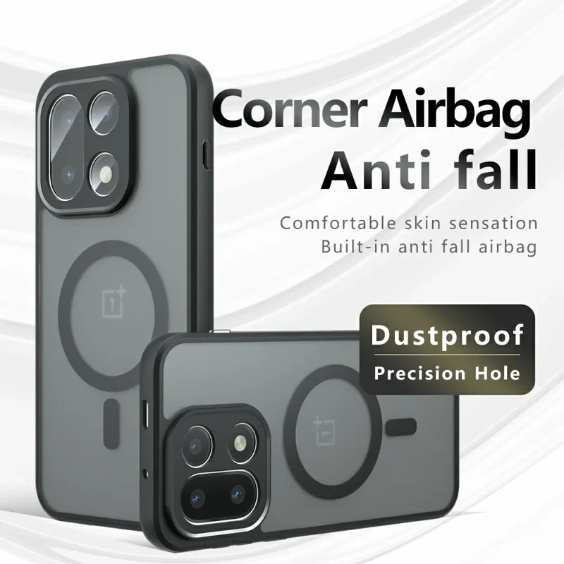 [Magsafe Compatible] OnePlus 15 5G Translucent Matte Shockproof Essential Case - Image 5