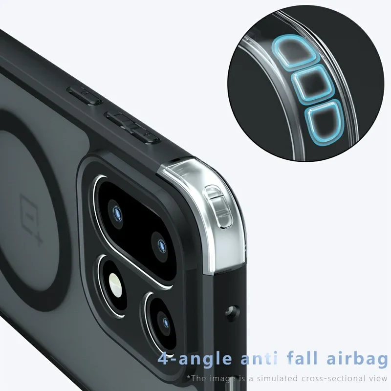 [Magsafe Compatible] OnePlus 15 5G Translucent Matte Shockproof Essential Case - Image 6