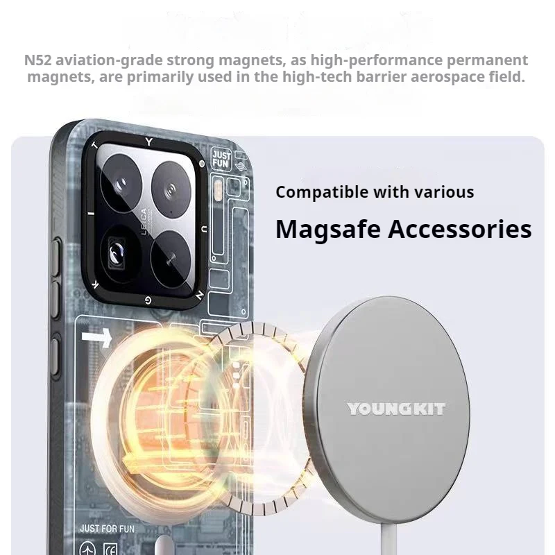 [Magsafe Compatible] OnePlus 15 5G - YOUNGKIT Tech Airbag Full-Body Shockproof Case - Image 3