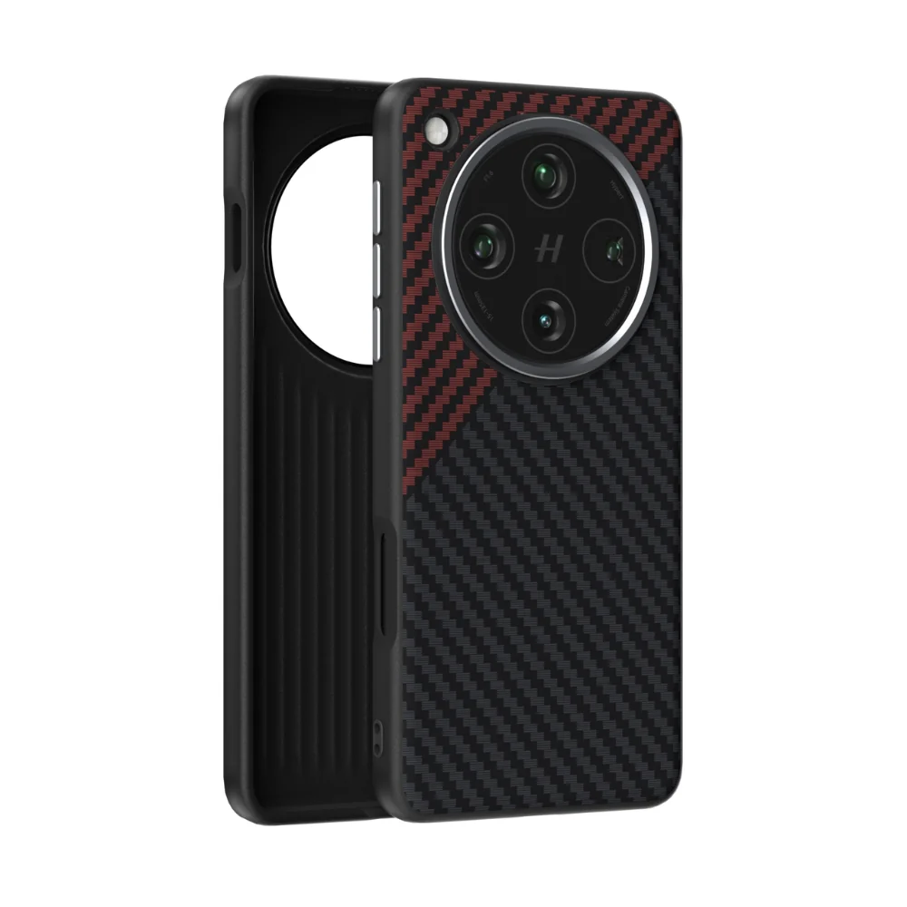 [Magsafe Compatible] OPPO Find X8 Pro - Carbon Fiber Series 6D Micro Relief MagSafe Phone Case - Image 3