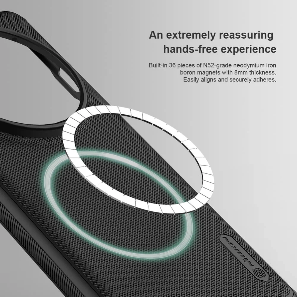 [Magsafe Compatible] OPPO Find X8 Ultra - Nillkin Super Frosted Shield Pro Magnetic Matte Cover Case - Image 5