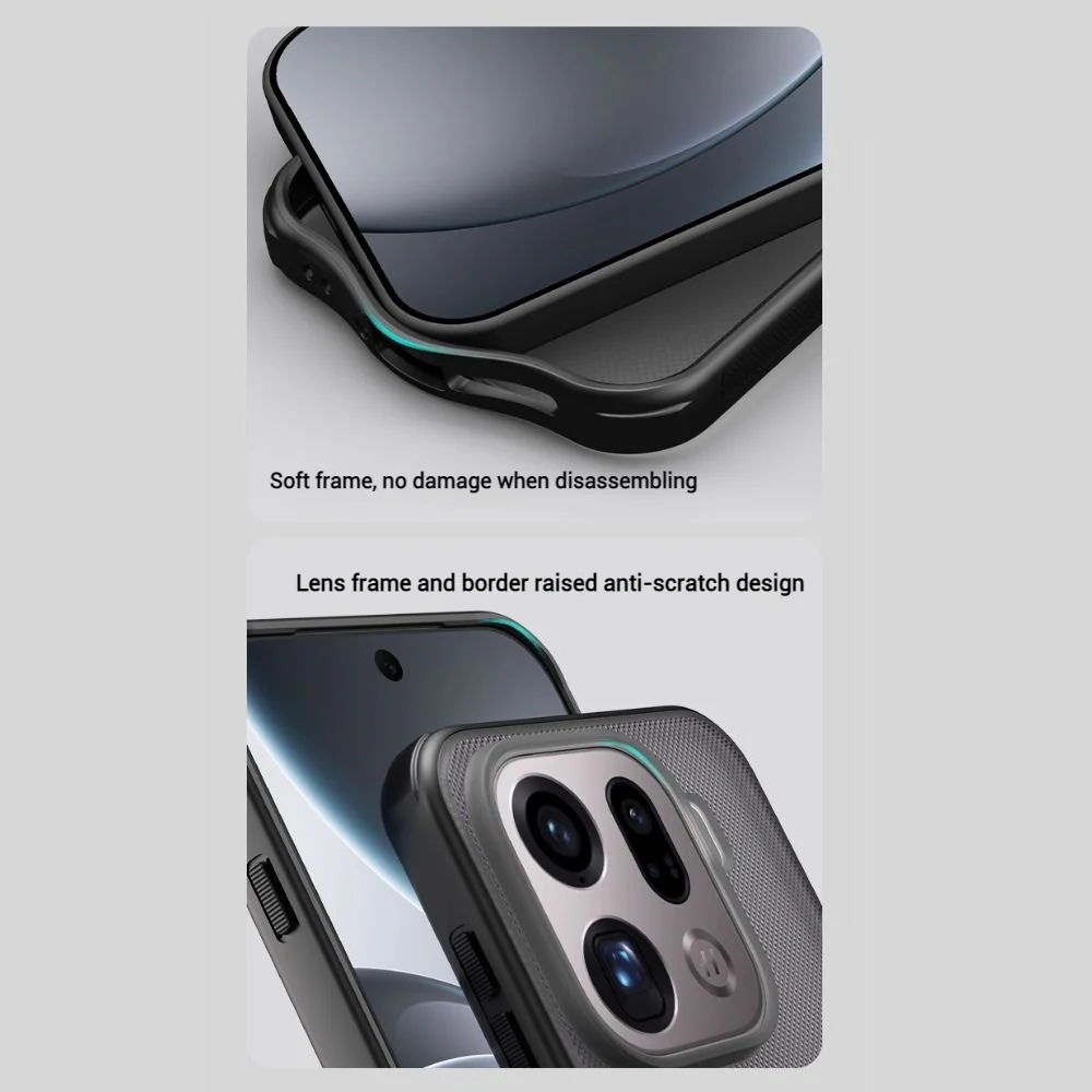 [Magsafe Compatible] OPPO Find X9 & Pro - Frosted Shield Shockproof Phone Case - Image 6