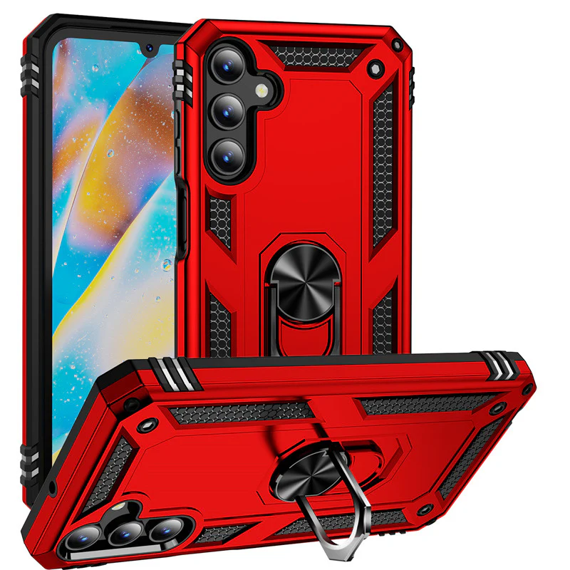 [Magsafe Compatible] Samsung Galaxy A26 (SM-A266) - Shockproof Heavy Duty Series Case With Ring Holder - Image 5
