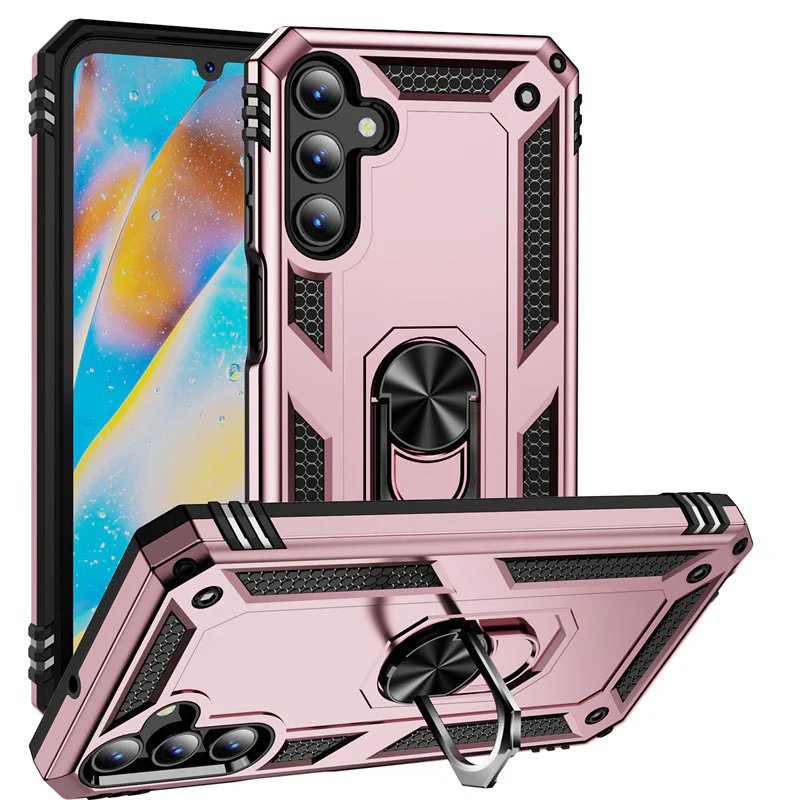 [Magsafe Compatible] Samsung Galaxy A26 (SM-A266) - Shockproof Heavy Duty Series Case With Ring Holder - Image 6