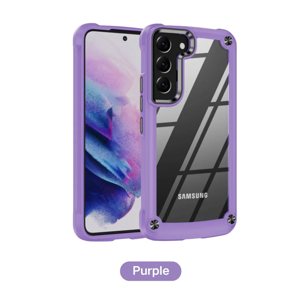 [Magsafe Compatible] Samsung Galaxy A26 (SM-A266) - Matte Transparent Drop Proof Heavy Duty Series Case - Image 5