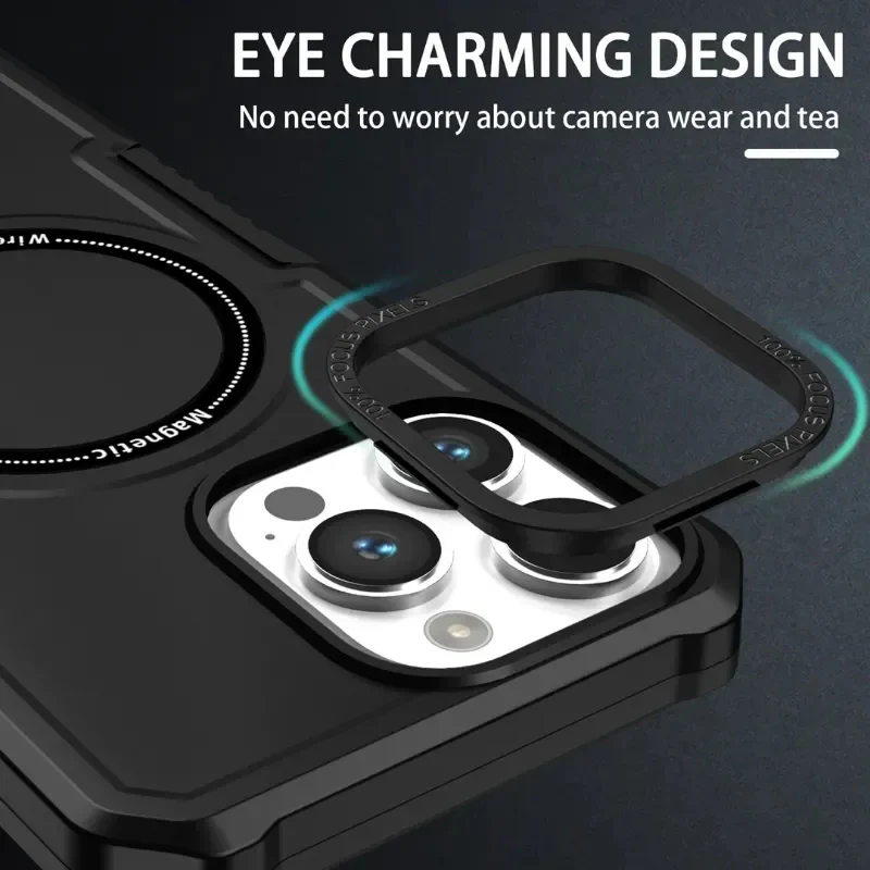 [Magsafe Compatible] Samsung Galaxy S21 SM-G991/Ultra SM-G998/Plus SM-G996/FE SM-G990 Matte Shield Heavy Duty Series Case - Image 5