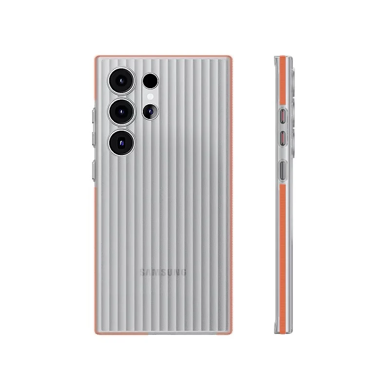 [Magsafe Compatible] Samsung Galaxy S25/Plus/Ultra - Matte Corrugated Anti-slip PC Essentials Series Case - Image 10