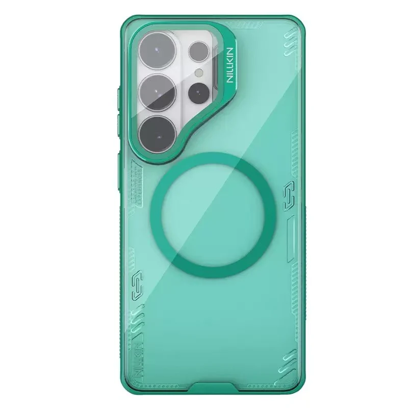 [Magsafe Compatible] Samsung Galaxy S26 Ultra - Nillkin Magnetic Protective Case with Transparent Lens Cover - Image 3