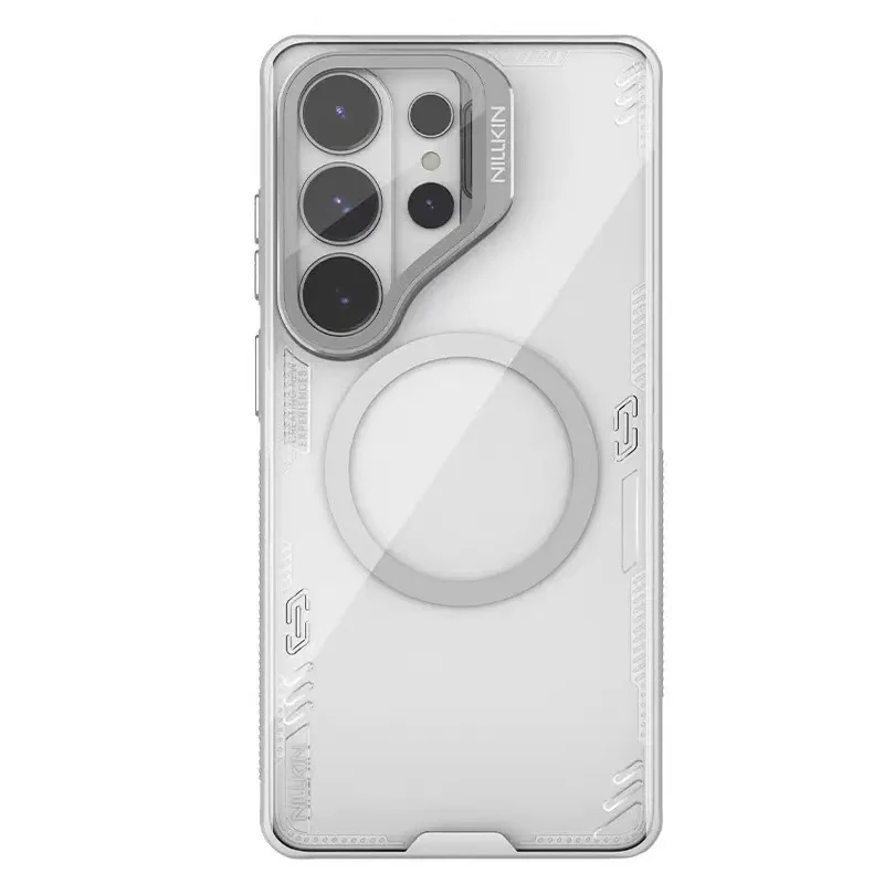 [Magsafe Compatible] Samsung Galaxy S26 Ultra - Nillkin Magnetic Protective Case with Transparent Lens Cover - Image 4