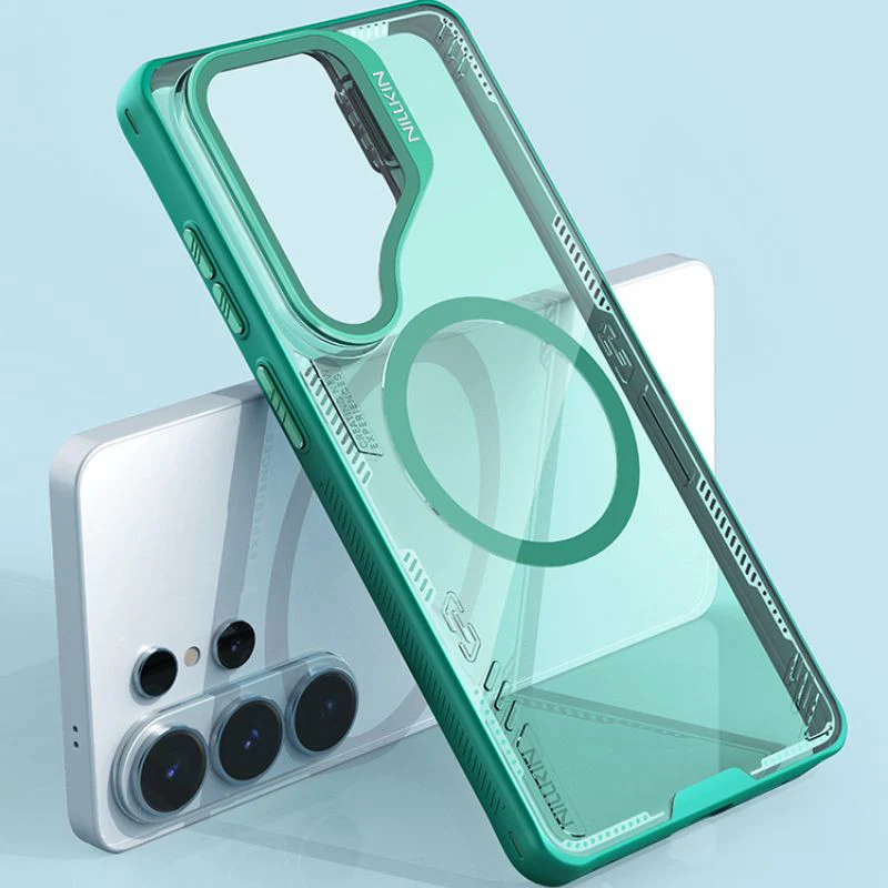 [Magsafe Compatible] Samsung Galaxy S26 Ultra - Nillkin Magnetic Protective Case with Transparent Lens Cover - Image 7