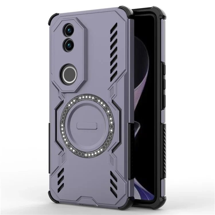 [Magsafe Compatible] VIVO V50 5G PC + TPU Magnetic Butterfly Armor Case With Hollow Heat Dissipation - Image 7