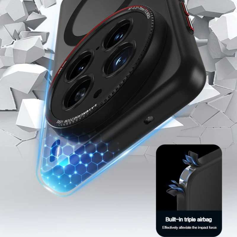 [Magsafe Compatible] Vivo X200 & Pro - Frosted Skin-friendly Texture Protection Essentials Series Case - Image 7