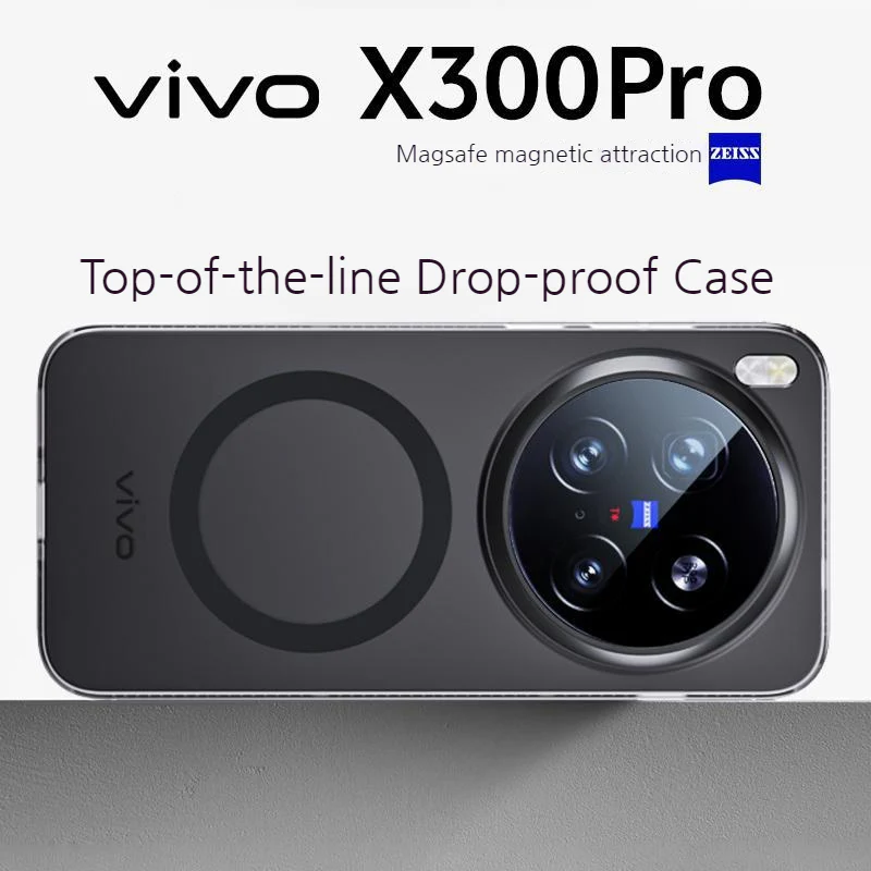 [Magsafe Compatible] VIVO X300/Pro - Matte Full Coverage Shockproof Case - Image 2