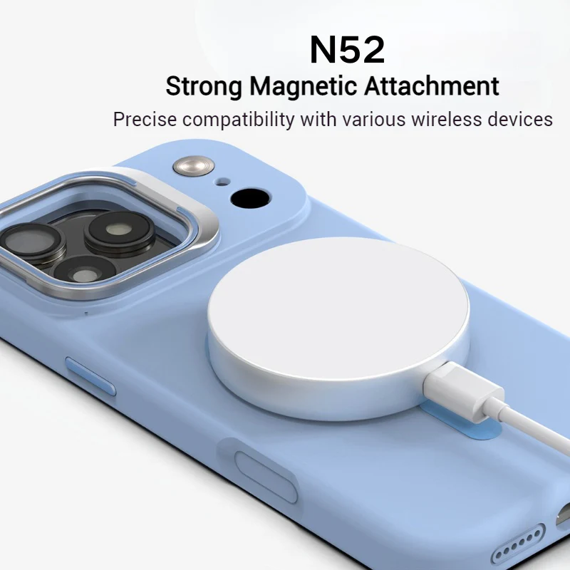 [Magsafe Compatible][With Lens Bracket] Apple iPhone 17/Pro/Pro Max/Air Liquid Silicone Shockproof Phone Case - Image 2