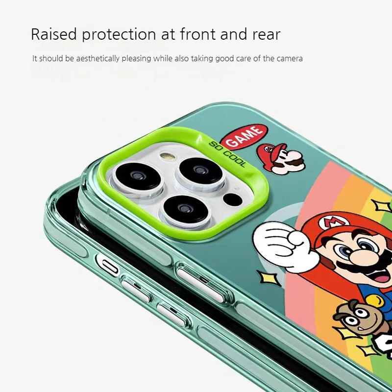 [Magsafe Compatible][With Stand] Apple iPhone 17/Air/Pro/Max - Mario Stylish Full-Body Shockproof Phone Case - Image 2