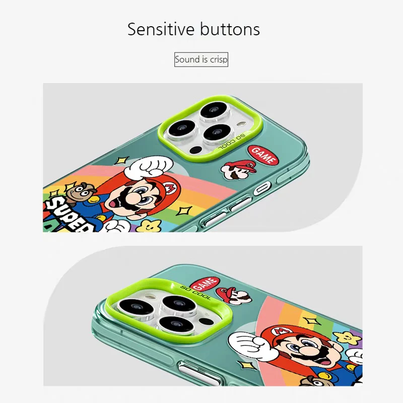 [Magsafe Compatible][With Stand] Apple iPhone 17/Air/Pro/Max - Mario Stylish Full-Body Shockproof Phone Case - Image 3