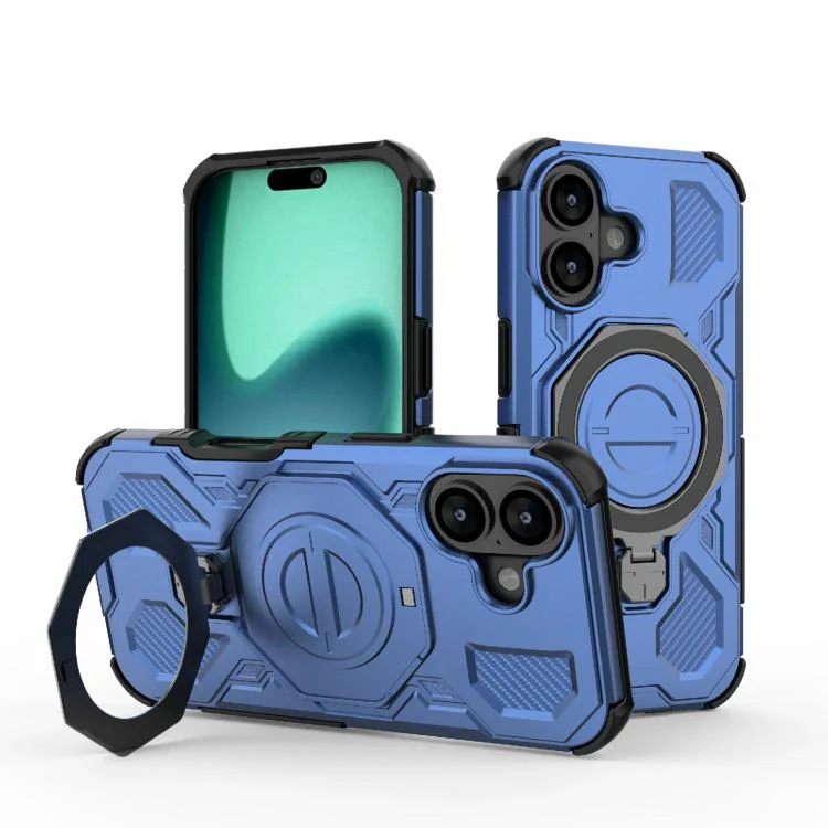 [Magsafe Compatible][Built-in Stand] Apple iPhone 17/Air/Pro/Max - Shield Shockproof Rugged Heavy Duty Case - Image 13