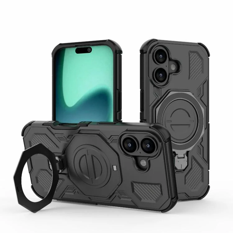 [Magsafe Compatible][Built-in Stand] Apple iPhone 17/Air/Pro/Max - Shield Shockproof Rugged Heavy Duty Case - Image 14