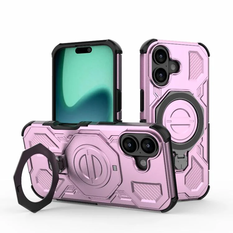 [Magsafe Compatible][Built-in Stand] Apple iPhone 17/Air/Pro/Max - Shield Shockproof Rugged Heavy Duty Case - Image 16