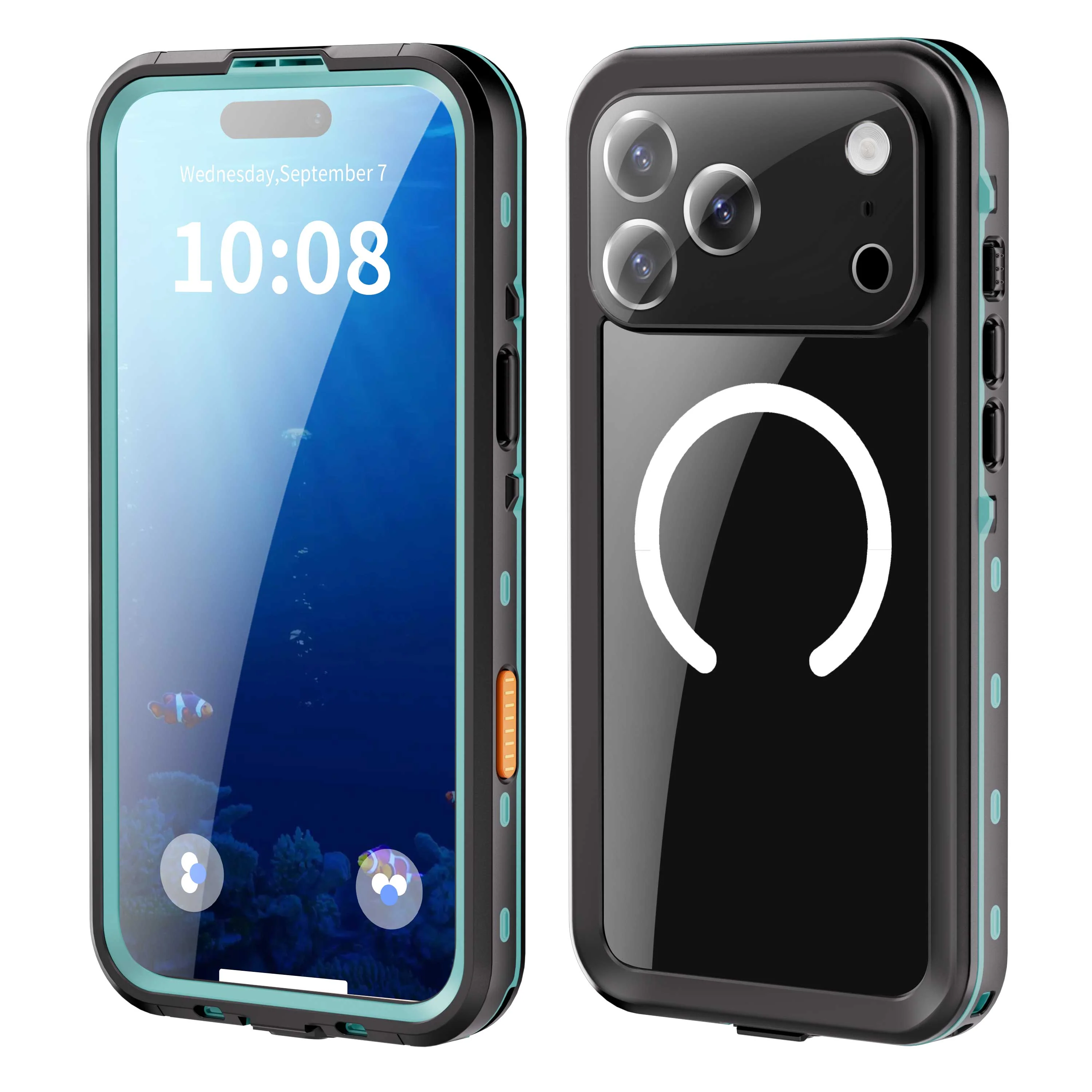 [MagSafe Compatible][Dot Series] Apple iPhone 17/Air/Pro/Pro Max - Redpepper IP68 Waterproof Heavy Duty Tough Armor Case - Image 2