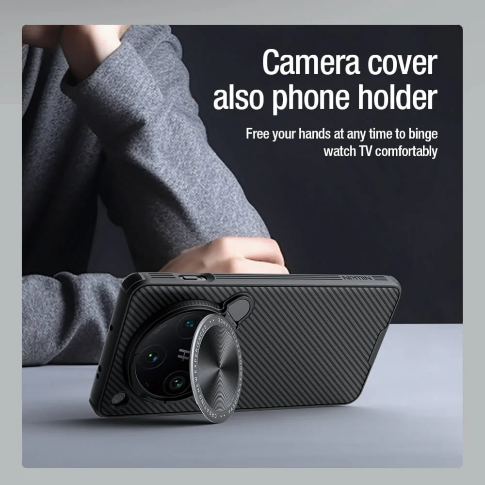 [Magsafe Compatible][With Lens Cover] OPPO Find X8 - Nillkin Matte Shield Flip Protective Case - Image 7