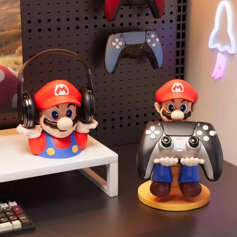 Mario-Style Headset Stand & Game Controller Organizer for PS5, Xbox, Nintendo Switch - Image 6