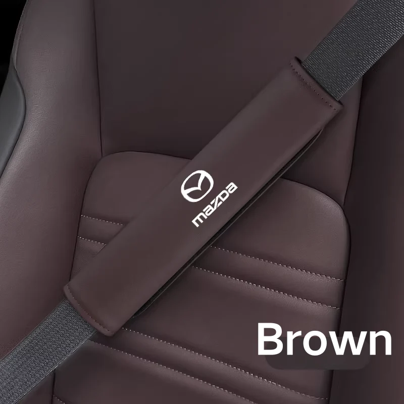 Mazda Car Seat Belt Shoulder Pads for Mazda 3, Mazda 6, CX-3, CX-4, Atenza, Axela - Image 5