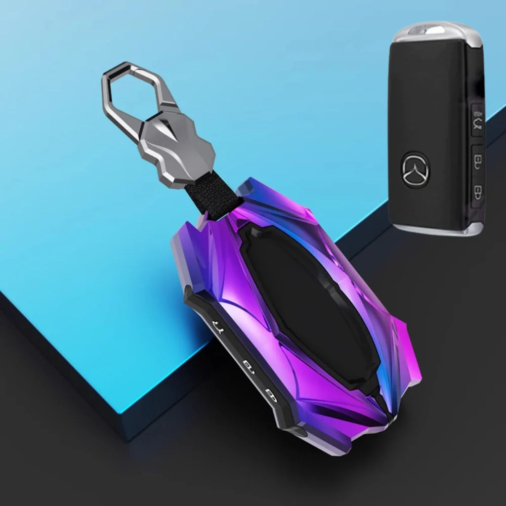 Mazda Zinc Alloy Car Key Fob Cover Case Remote For Mazda 2, 3, 5, 6, CX-3, CX-5, CX-7, CX-9 - Image 10