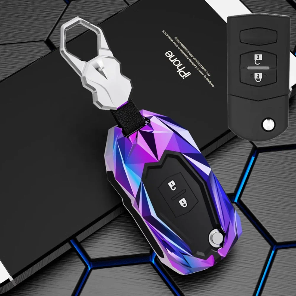 Mazda Zinc Alloy Car Key Fob Cover Case Remote For Mazda 2, 3, 5, 6, CX-3, CX-5, CX-7, CX-9 - Image 13