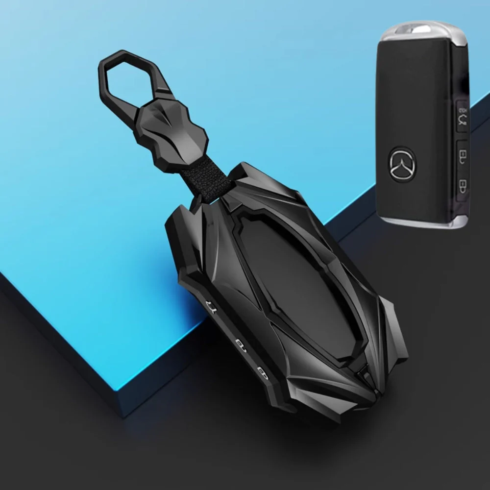 Mazda Zinc Alloy Car Key Fob Cover Case Remote For Mazda 2, 3, 5, 6, CX-3, CX-5, CX-7, CX-9 - Image 8