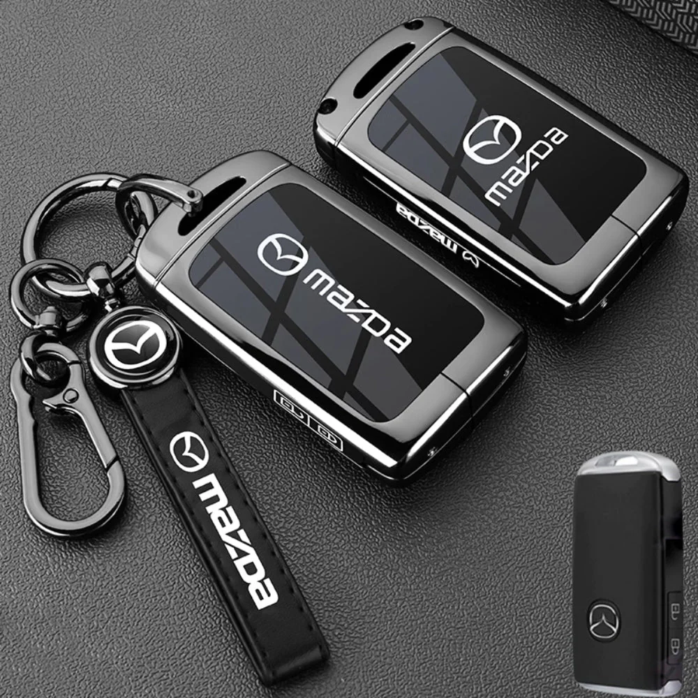 Mazda Zinc Alloy Car Key Fob Protective Case Cover For CX5, CX3, CX30, CX7, CX9, Mazda 2, 3, 6 - Image 10