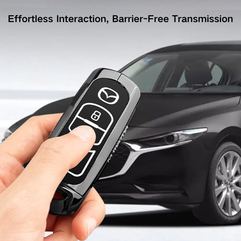 Mazda Zinc Alloy Car Key Fob Protective Case Cover For CX5, CX3, CX30, CX7, CX9, Mazda 2, 3, 6 - Image 13