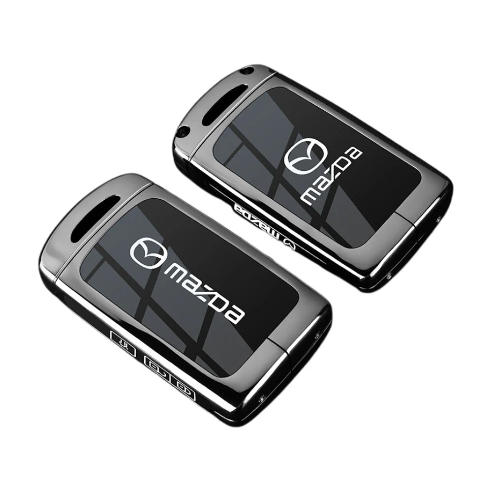 Mazda Zinc Alloy Car Key Fob Protective Case Cover For CX5, CX3, CX30, CX7, CX9, Mazda 2, 3, 6 - Image 2