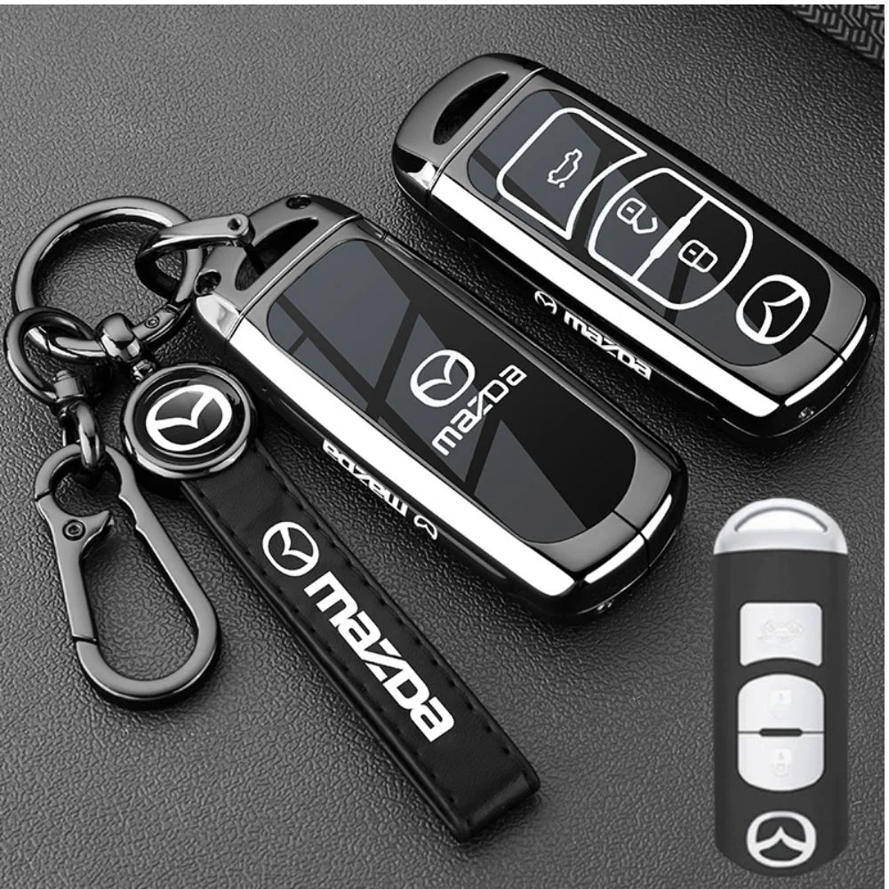 Mazda Zinc Alloy Car Key Fob Protective Case Cover For CX5, CX3, CX30, CX7, CX9, Mazda 2, 3, 6 - Image 6