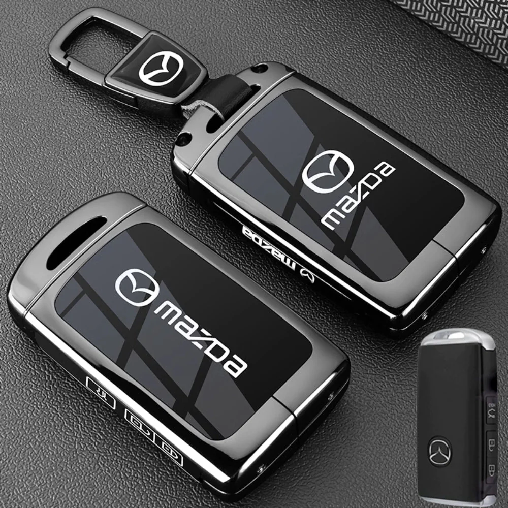 Mazda Zinc Alloy Car Key Fob Protective Case Cover For CX5, CX3, CX30, CX7, CX9, Mazda 2, 3, 6 - Image 7