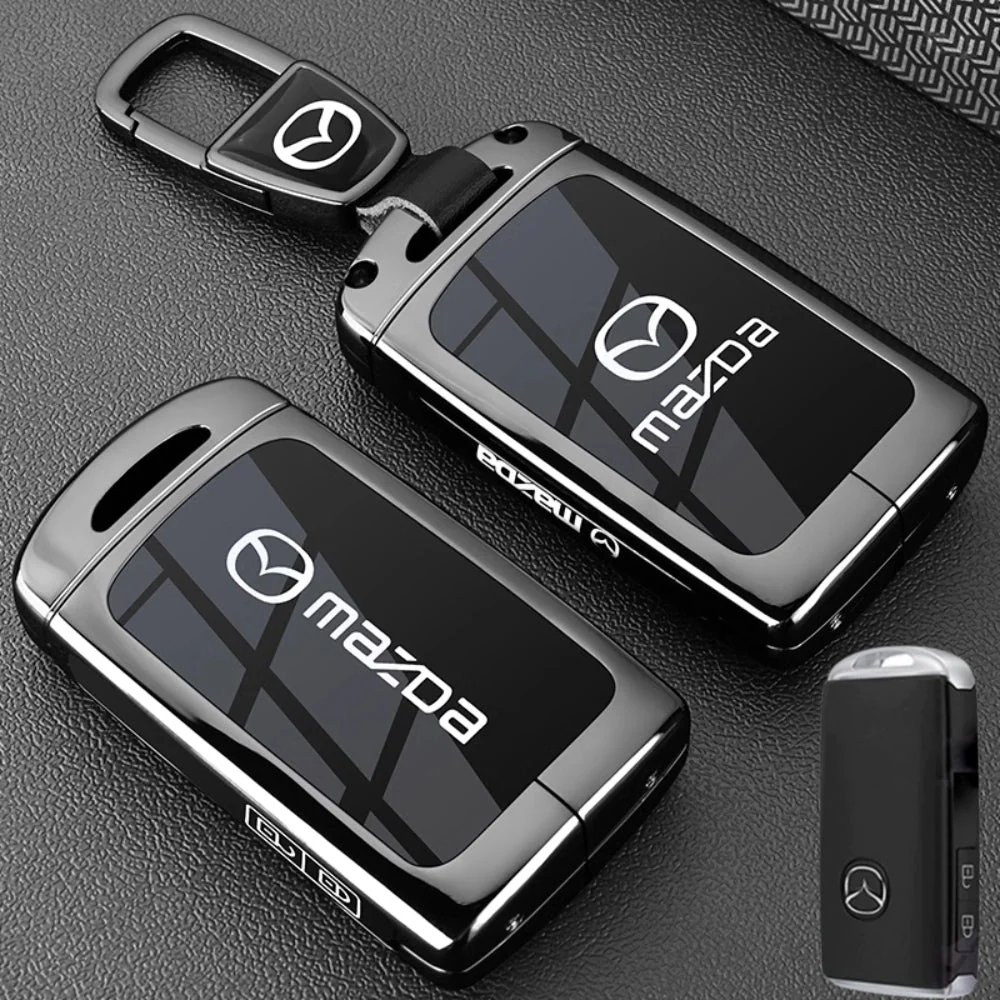 Mazda Zinc Alloy Car Key Fob Protective Case Cover For CX5, CX3, CX30, CX7, CX9, Mazda 2, 3, 6 - Image 9