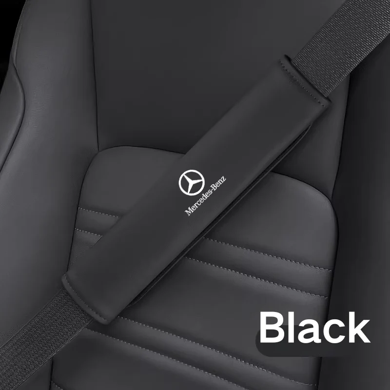 Mercedes-Benz Car Seat Belt Shoulder Pads for E-Class, A-Class, C-Class, S-Class, GLK, GLA, GLC, GLE - Image 2