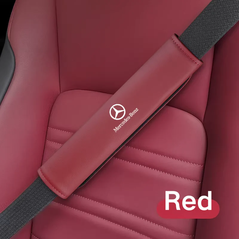 Mercedes-Benz Car Seat Belt Shoulder Pads for E-Class, A-Class, C-Class, S-Class, GLK, GLA, GLC, GLE - Image 3