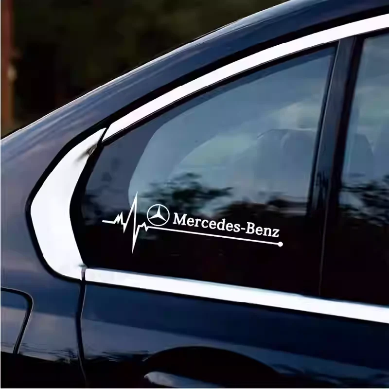 Mercedes-Benz Sport Style Rear Window & Quarter Window Decal Sticker for A/B/C/E/GLA/GLC/CLS - Image 12