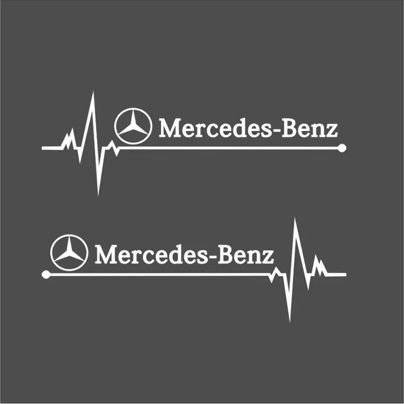 Mercedes-Benz Sport Style Rear Window & Quarter Window Decal Sticker for A/B/C/E/GLA/GLC/CLS - Image 5