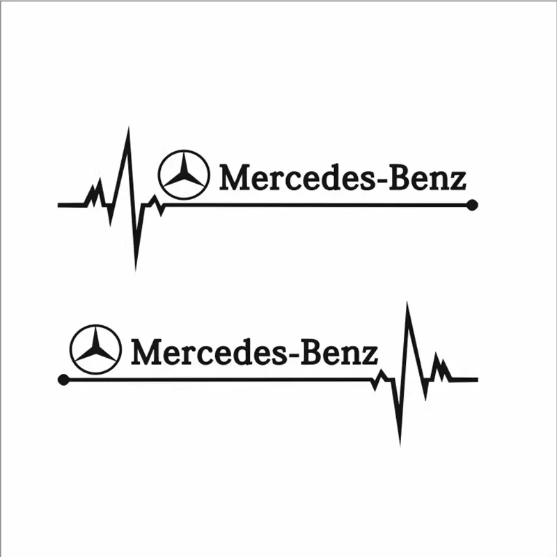 Mercedes-Benz Sport Style Rear Window & Quarter Window Decal Sticker for A/B/C/E/GLA/GLC/CLS - Image 6