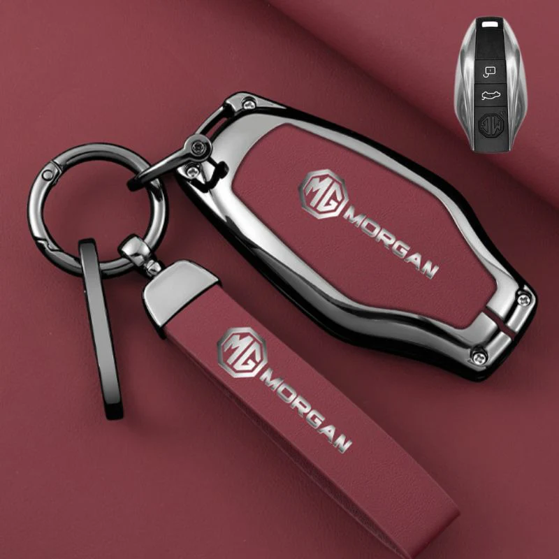 MG Full coverage protection with Zinc Alloy Car Key Fob Case Cover For MG7 2023 2024 - Image 7