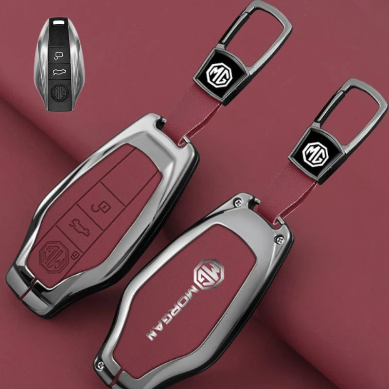 MG Full coverage protection with Zinc Alloy Car Key Fob Case Cover For MG7 2023 2024 - Image 8