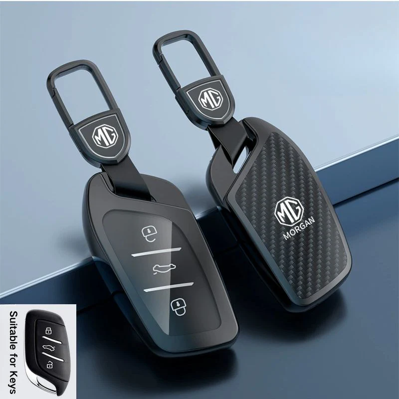 MG Zinc Alloy + TPU Smart Car Key Fob Case Cover For MG3, MG5, MG6, MG7, GT, GSF, ONE, ZS, EV EZS, HS, EHS,ONE - Image 2